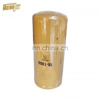 HIDROJET engine part oil filter 1r-1808 filter 1r1808 For CAT 3406B 3408 3412C 3412 3306B