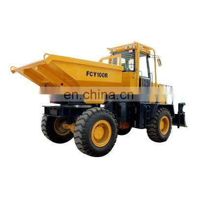 FCY100 4WD 10 ton tipper dump truck for sale china mine use dump truck tipper trucks for sale