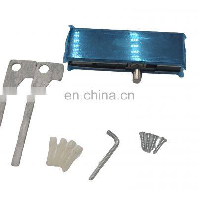 Wholesales Wall Mounted Stainless Steel Shower Bathroom Glass Hardware Patch Fittings photo-5