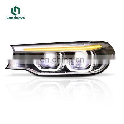 Super Brightness HeadLight For BMW 5 Series G38 Upgrade Front Dynamic Light LED  Headlamp
