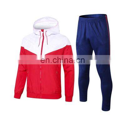 Wholesale high quality football soccer uniforms for men soccer practice training sets OEM ODM