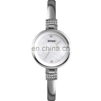 Minimalist Ladies Watch Skmei 1409 Luxury Rose Gold Japan Movement Stainless Steel Quartz Watch for Women
