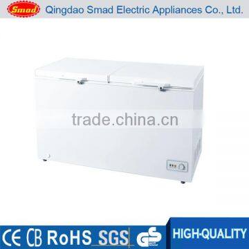 BD-420 large capacity solid door chest freezer with lock
