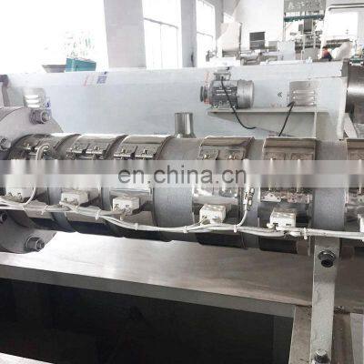 Diesel Engien Small Food Puffed Wheat Cereals Rice Sweet Corn Sticks Snack Puff Extruder Making Machines photo-4