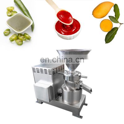 small or mini home stainless steel butter peanut chili bone paste diesel grind processor bitumen colloid mill