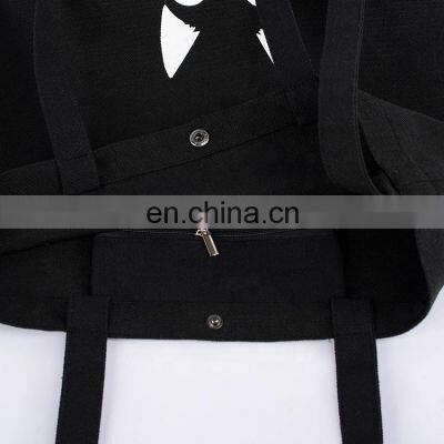 Eco-friendly Bolsas Para Compras Reutilizables Venta Al Por Mayor Custom Logo Sling Tote Bag With Zipper photo-5