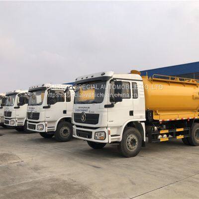 Heavy Duty Dongfeng 4*2 Sewage Cleaning Truck/Vacuum Suction Truck