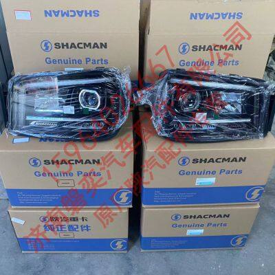 SHACMAN Shaanxi Automobile Delong Truck accessories Original Left and Right Headlamp Assembly (LED/DRL) H3000 New M3000 M3000S X3000 DZ96189722110 DZ96189722120