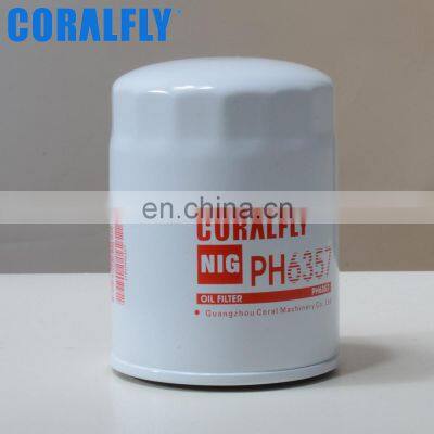 Coralfly diesel engine oil filter PH8936 ME013307 BD7028 for fleetguard cross reference donaldson