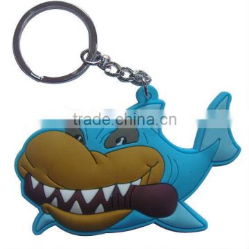 2014 new arrival 3d soft pvc rubber keychain for gifts