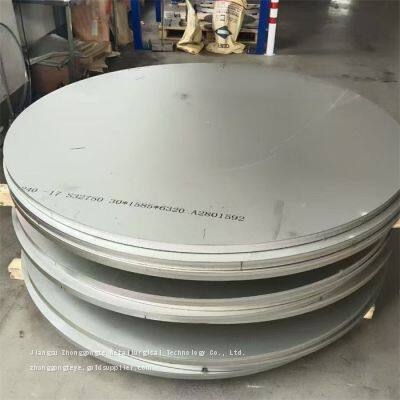 hina Factory Circle Sheet Stainless Steel Circle Sheets S32750 plate round