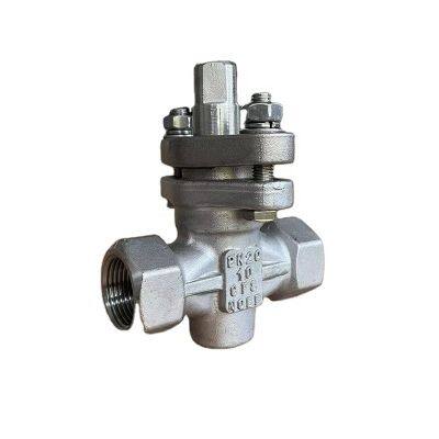 DN65 DN20 Threaded Plug Valve PN10 PN16 WCB Plug Valve Stainless Steel SS304 316 CF8 CF8M Threaded Plug Valve