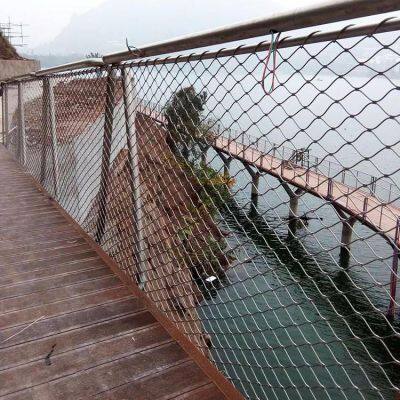 Architectural Grade 304L Stainless Steel Rope Mesh - Plain Weave Design photo-3