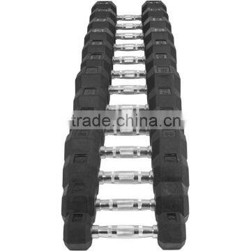 Hex Rubber Dumbbell 2kg-32.5kg photo-5