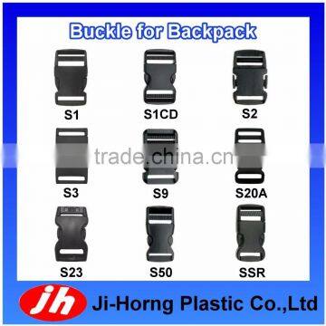 Plastic Parts for School Bag Parts Fabric Material