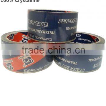 Bopp Super Clear Acrylic Adhesive tape Carton Sealing Adhesive Tape 100% crystalline adhesive tape