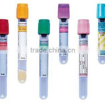 Haematology Blood Test Tubes