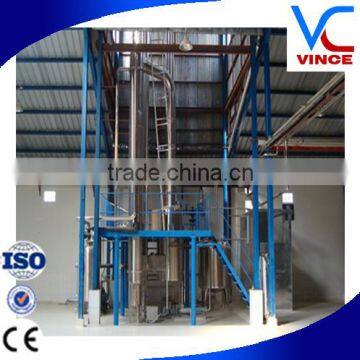 Stainless Steel Double-Effect Thin Film Evaporator for Waste Treatment