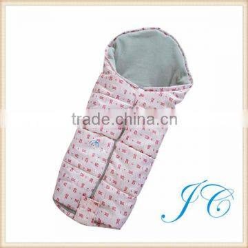 New Design 100% Cotton Camping Comfortable Baby Sleeping Bag With Cheaper Promotion