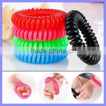 Telephone Wire Cord Spring Mosquito Repellent Bracelet Band