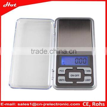 Cheap Promotional Digital Pocket Scale with Stainless Steel Platform