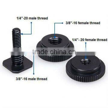 Pro 1/4" Tripod Mount Screw to Flash Hot Shoe Adapter for Camera and Monitor camera hot shoe mount