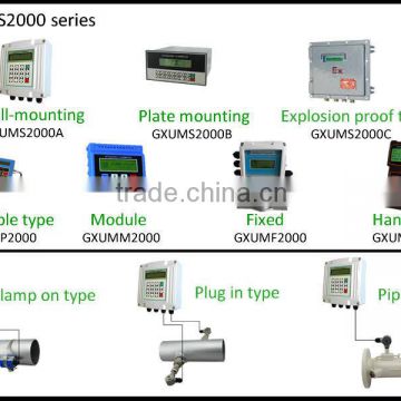 ultrasonic digital water flow meter / fuel oil price