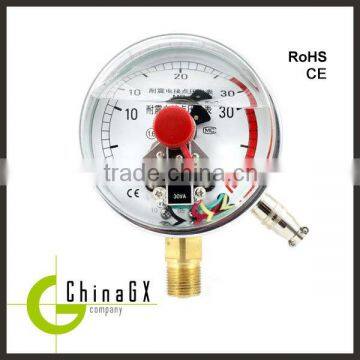 Economic ss316 small electric contact oil filled pressure gauge                        
                                                Quality Choice