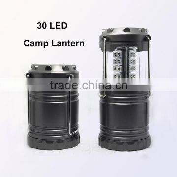 (120378) 2015 New products ABS material folding 30leds camping lantern