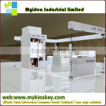 Retail Store Furniture Display for Cosmetic With LED Light