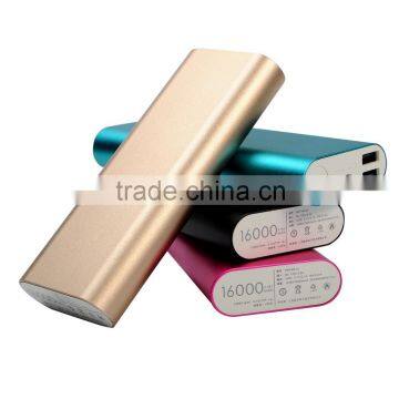 aluminium High Quality li-ion Battery Dual USB Universal Power Banks XH-XI