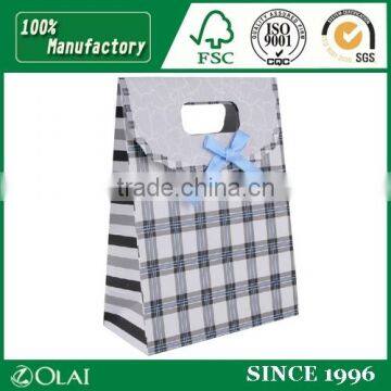 2015 Luxury Light Grey Paper Bag
