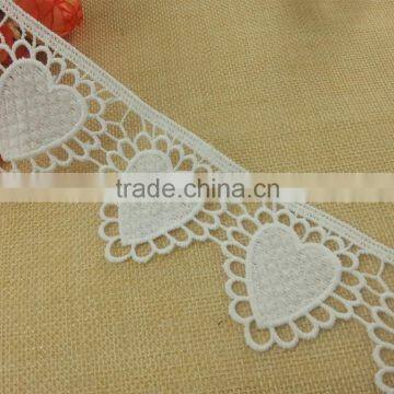 Fancy Emboridery Lace for Ladies Sweater Neckline --- H1665 photo-2