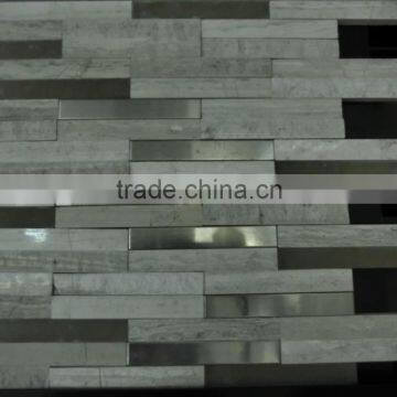 Unique marble mosaic for wall