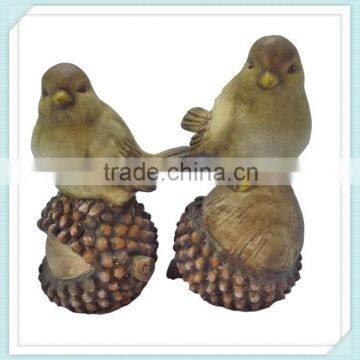Home Decoration Ceramic Bird Figurine