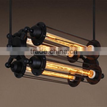 tube E27*4 pcs traditional light pendant lamp