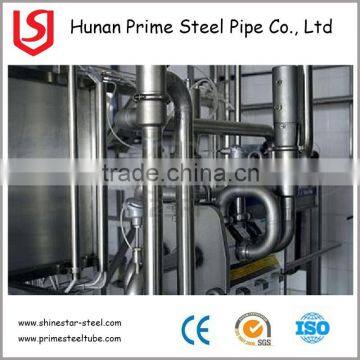 201 304 316L 2205 310S flexible stainless steel pipe price (ISO Certified factory direct price )