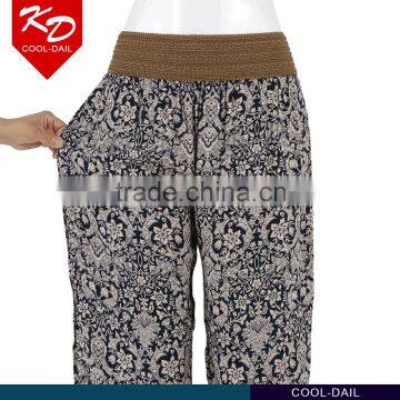 Factory Directly Harem Pants Patterned Palazzo for Running Jogging and Yoga Manufacturer photo-4