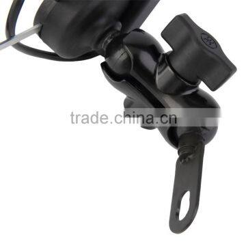 12V Bicycle Motorcycle Phone GPS Stand Holder USB Charger Power Outlet Socket For 3.5-6 Inch Mobile Phone photo-5