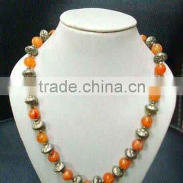 Carnelian Gemstone necklace