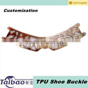 2014 hot sell TPU shoe buckle, made in China