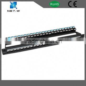 Led Light 1U 24 Ports Cat6 Utp Patch Panel