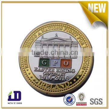 2016 new design 3D coin/old brass coins/cheap custom coins