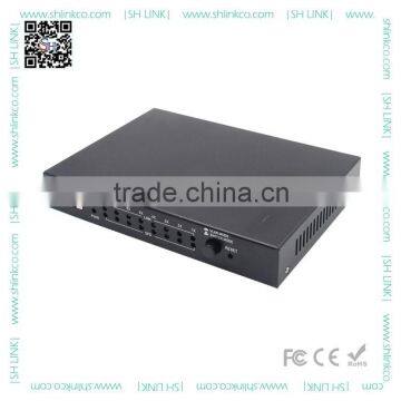 Customized Nice Quality 9 Ports 10/100M Fast Ethernet Switch 8 FE RJ45 1 Sfp Ports photo-4