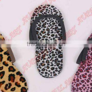 1000pairs/ctn factory directly Disposable EVA Leopard Pedicure Slipper Manicure Pedicure Slippers