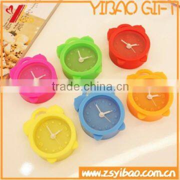 Silicone mini alarm clock for travelling