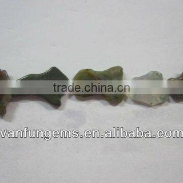 India Agate slice long drill