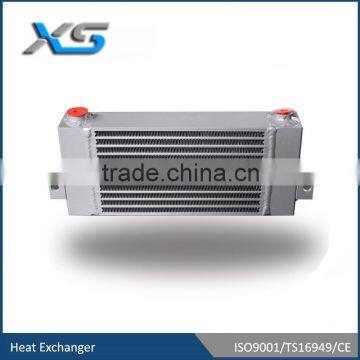 aluminum air cooler, charge air cooler, piston screw compressor cooler,aftercooler