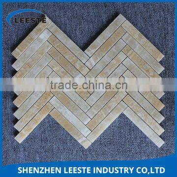 Best selling products accept size customized honey onyx marble mosaic