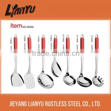 Food safe grade stainless steel cooking tools